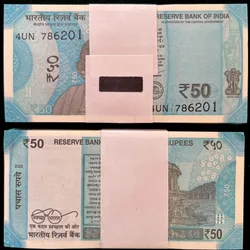 Rs 50 India Banknote 786201 to 786300 Republic India Banknote Serial Packet GEM UNC