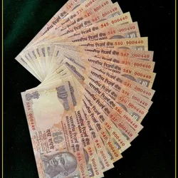 Rs 10 India Banknote Set Gem UNC Unique 20 Note Complete Alphabet Set UNC
