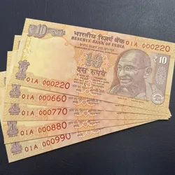 10rs rare issue 2016 telescopic only 3 issues printed 00A. 01A and 02A. Each note rs600 only
