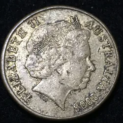 Australia 1 Dollar 2008 - Elizabeth II 4th Portrait - Scouting lowest price Commemorative issue Coin #A-12