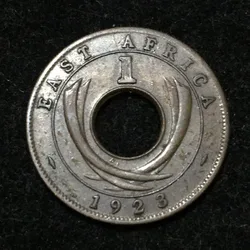 East Africa 1 Cent 1923 - George V Lowest price rare Coin #A-20