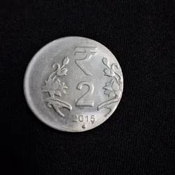 2 Rupee Coin Off Centre Error