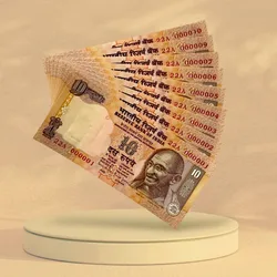 Rs 10 India Banknote Rare Issue Low Serial 000001 To 000010 Signed By Bimal Jalan Inset T Unique and Rare