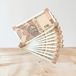 Rs 10/- India Bank Note Semi Fancy 10 Note Same Number Set 681681 Unique and Rare