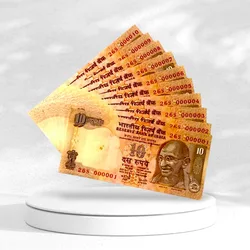 Rs 10 India Banknote Rare Issue Low Serial 000001 TO 000010 Signed By Y V Reddy Inset 2008 Unique and Rare