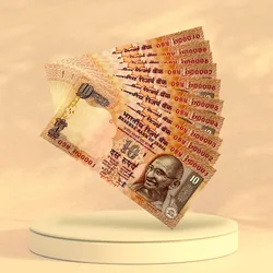 Rs 10 India Banknote Rare Issue Low Serial 000001 To 000010 Signed By Y V Reddy Inset R Year 2007 Unique and Rare