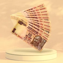 Rs 10 India Banknote Rare Issue Low Serial 000001 To 000010 Signed By D Subarao Inset M Year 2013 Unique and Rare