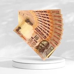 Rs 10 India Banknote Rare Issue Low Serial 000001 to 000010 Signed By Bimal Jalan Inset S Unique and Rare