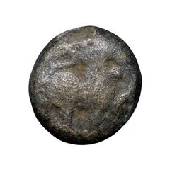 Copper Dramma of Yadavas of Devagiri(12th Cen. AD) with Lion facing Right Heavy