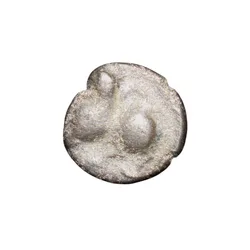 Silver 2 Mashaka of Yadavas of Devagiri(12th Cen. AD) Lion Facing left Rare Fractional Denomination