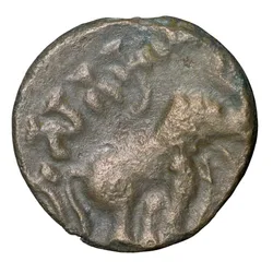 Potin Coin of Yajna Satakarni(1st Cen.BC) of Satavahana Dynasty Elephant Type Banavasi Region