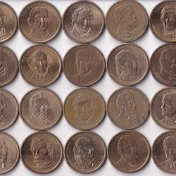 Us Presidential 1 Dollar 25 Different President Coins Collection Set Rare #2