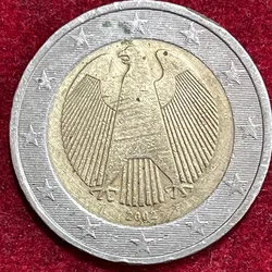 2 Euros 1st 2002 Rare Coin #S-21