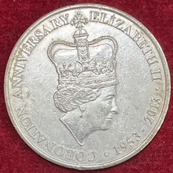 1953-2013 Coronation Aniversary Elizabeth II 2013 Anivarsary Medal #S-89