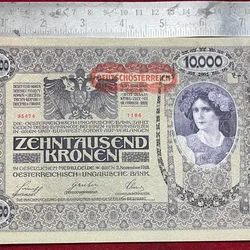 Austrai Hungari 1000 Kronen 1918 Big Size UNC Note