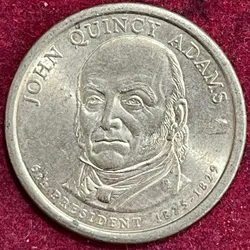 United States 1 Dollar JOHN Quincy Adams Rare Coin # I-31