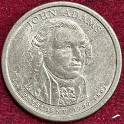 United States 1 Dollar JOHN Adams Rare Coin #I-35