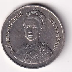 Thailand 10 Baht Commemorative UNC Coin#AA-104