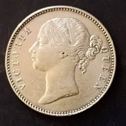 East india company Victoria queen divided legends Year 1840 Same and similar piece available