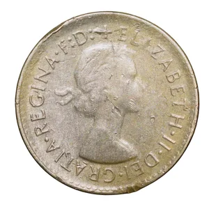 Silver (50%) 3 Pence of Elizabeth II (AD 1961) of Australia