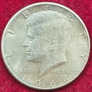 United States ½ Dollar "Kennedy Half Dollar" 90% Silver UNC Coin # A-493