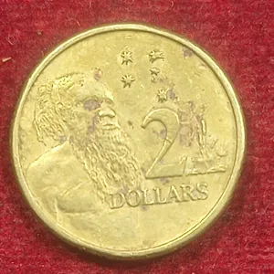Australia 2 Dollars 1992 Elizabeth II Rare Coin #N-383