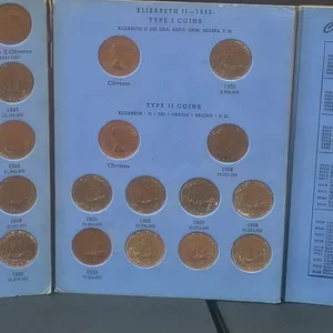 Great Britain Half Pennies (30 Coin) Set