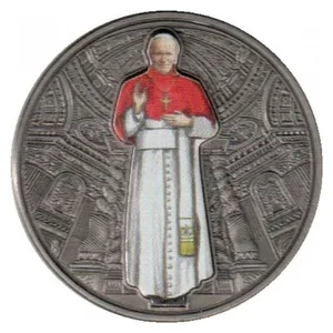 Reproduction Coin –Malawi 5 kwacha 2010 Pope Silver Plated Commemorative UNC Coin