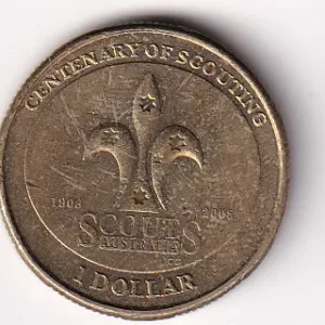 Australia 1 Dollar (Elizabeth II) 2008 Rare Commemorative Coin