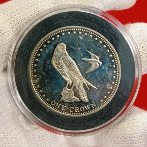 Rare Queen Elizabeth Proof Coin Saint Helena Ascension and Tristan da Cunha › Gough Island 1 Crown 2009 - Elizabeth II Rare Coin