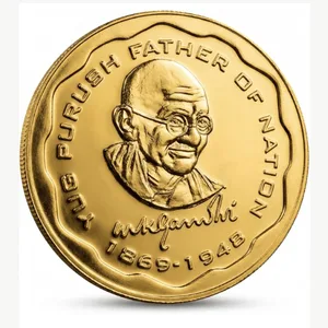 India 1000 Rupees - Yug Purush Father Of Nation 1869-1948 Medieval Token
