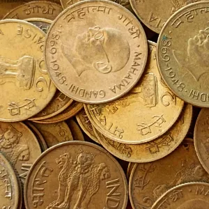 Republic India  Denominaton 20 paise  Back side of Mahatma Gandhi  100 piece given  Same and similar piece available