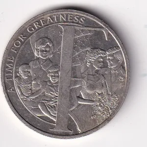 Solomon Islands ½ Dollar - (Elizabeth II John F. Kennedy: F) 2021 Rare Commemorative Coin