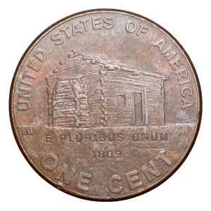 Bronze 1 Cent of USA (AD 2009) Commemorative issue - Birth and Early Childhood Rare