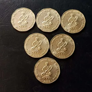 Republic India  Denominaton 2 ₹ Metal copper nickel  Same and similar piece available