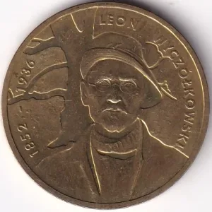 Poland 2 Zlotys Leon Wyczółkowski 2009 Nordic Gold Coin