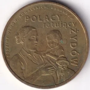 Poland 2 Zlotys Ulmów Kowalskich and Baranków 2012 Nordic Gold Coin