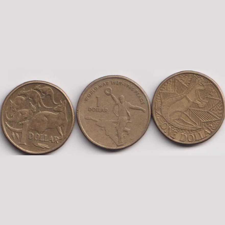 Australia One Dollar 3 Commemorative Coin #H32