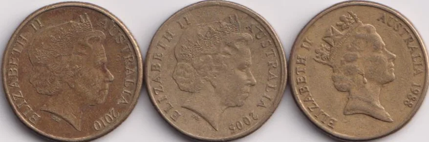 Australia One Dollar 3 Commemorative Coin #H32