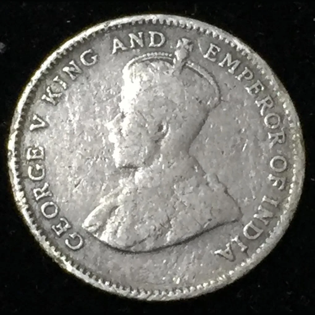 Straits Settlements 1926 Silver 10 Cents George Fifth #S210