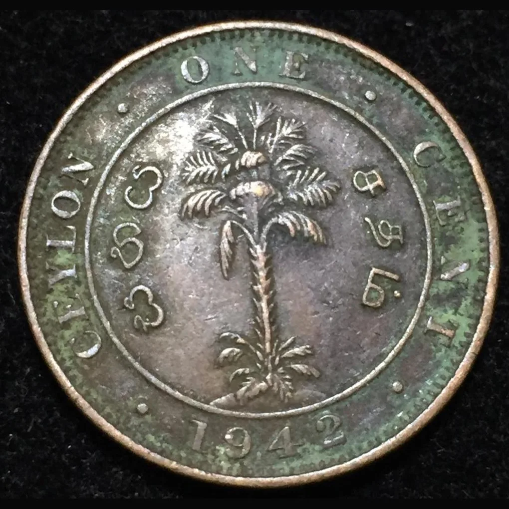 Sri Lanka › Ceylon (1942) 1 Cent - George VI Coin Lowest price #L-98