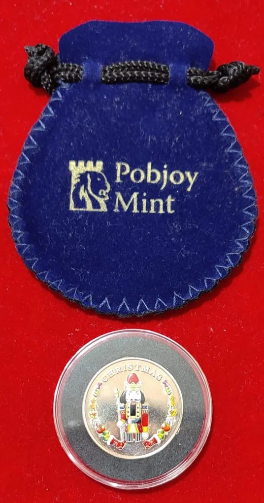 United Kingdom Medal - British Pobjoy Mint The Nutcracker With Capsool And Cover Gem Unc