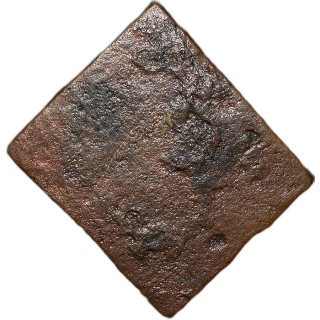 Copper Large Punch Marked from Vidarbha(Paoni) Extremely Rare