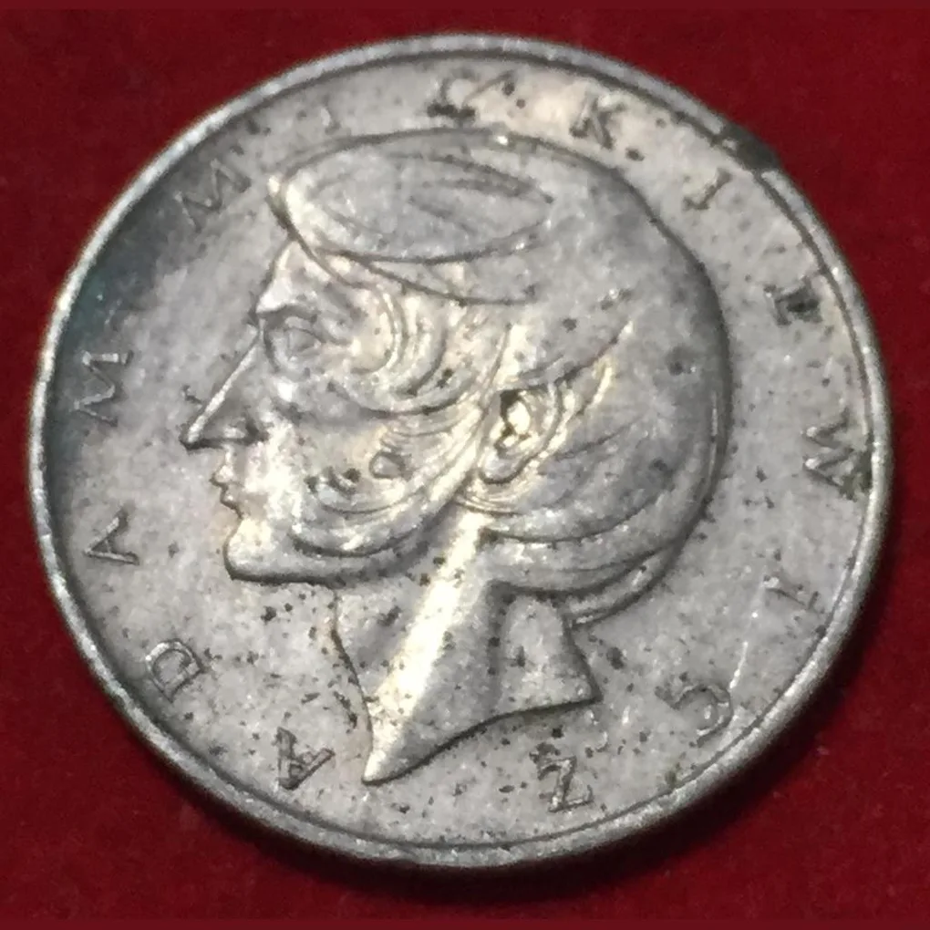 1975 Poland 10 Złotych Adam Mickiewicz Coin #L-126