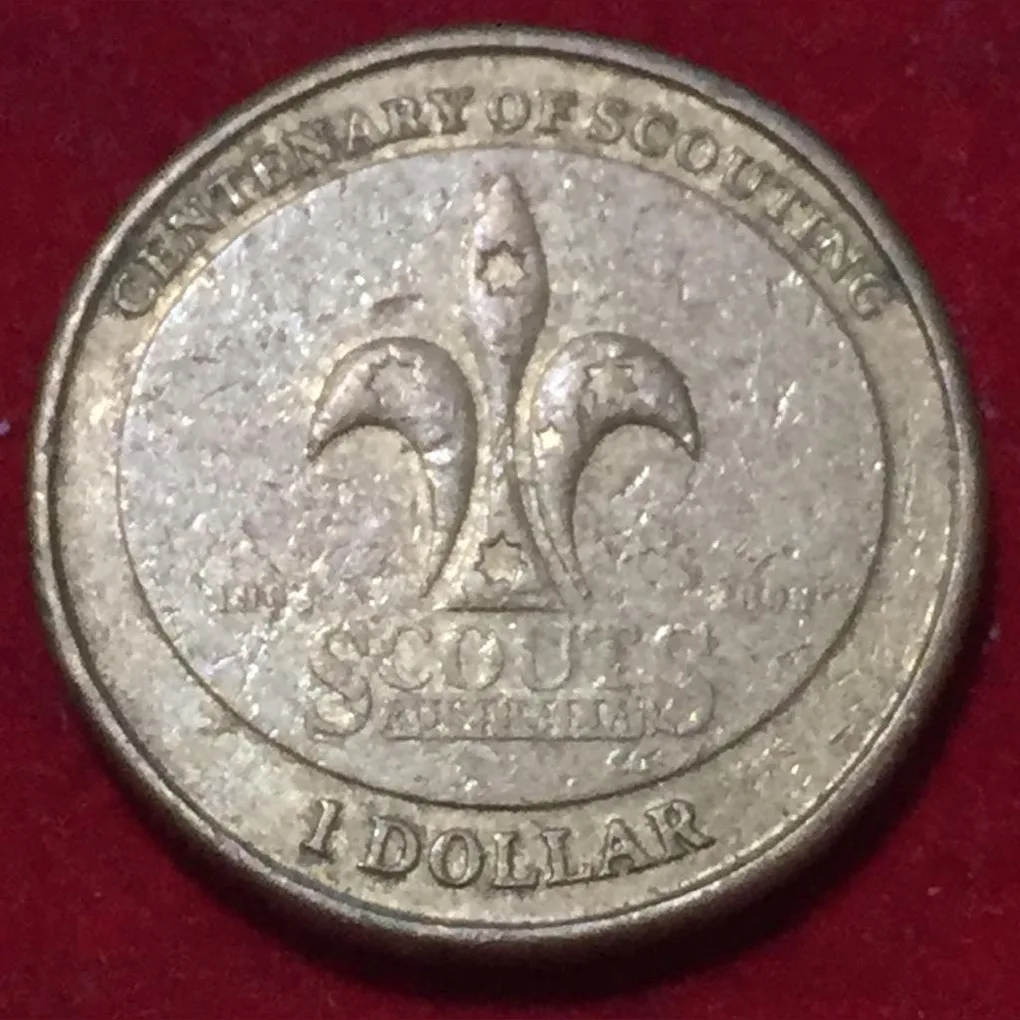 Australia 1 Dollar 2008 - Elizabeth II 4th Portrait Commemorative issue Rare Coin #L-127