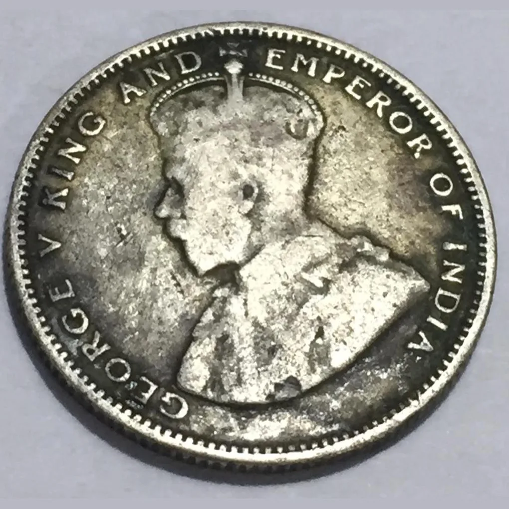 1927 Staraits Settlements 20 Cent Silver Coin #1018