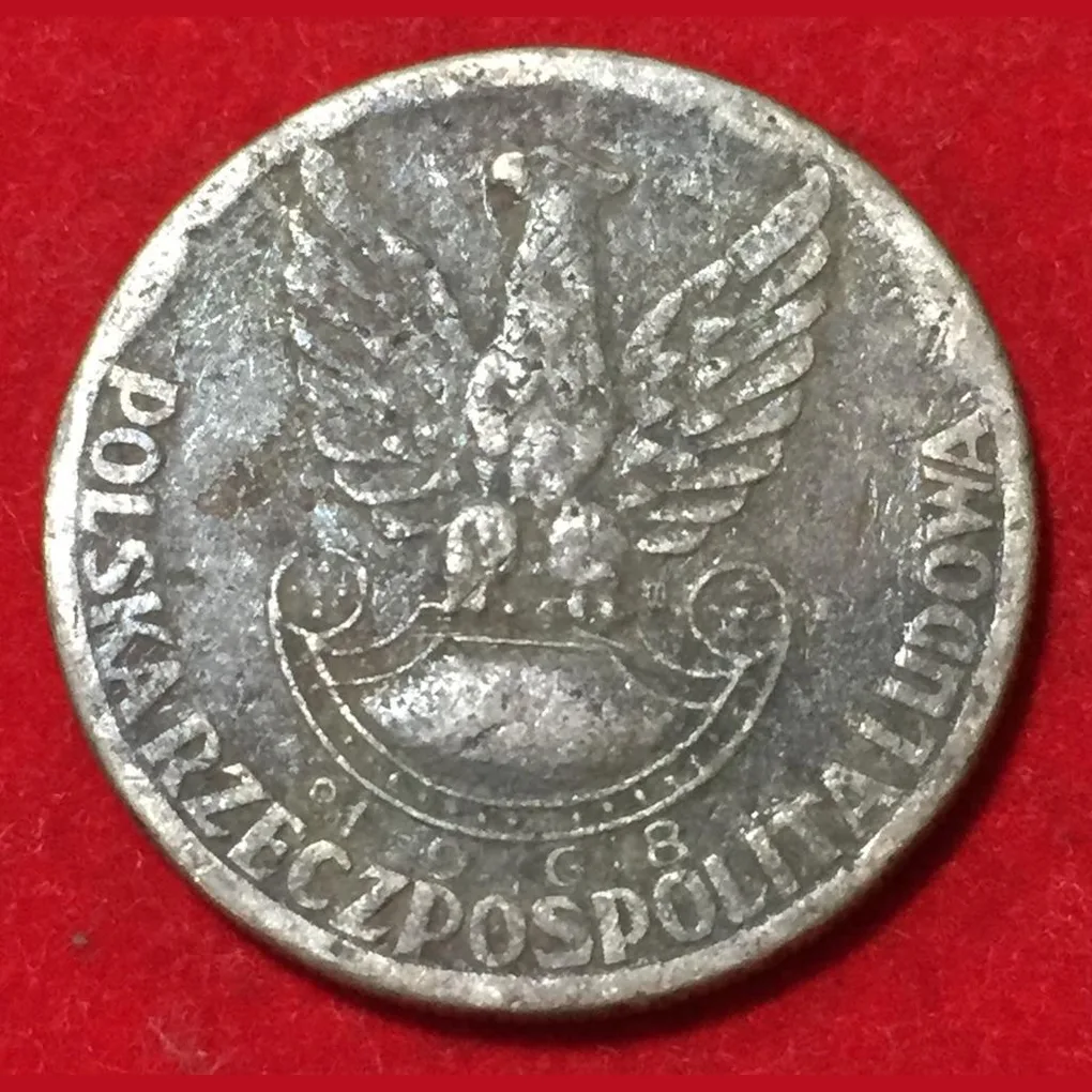 Poland 10 Złotych 25th Anniversary of Polish Army Commemorative issue Coin #B216