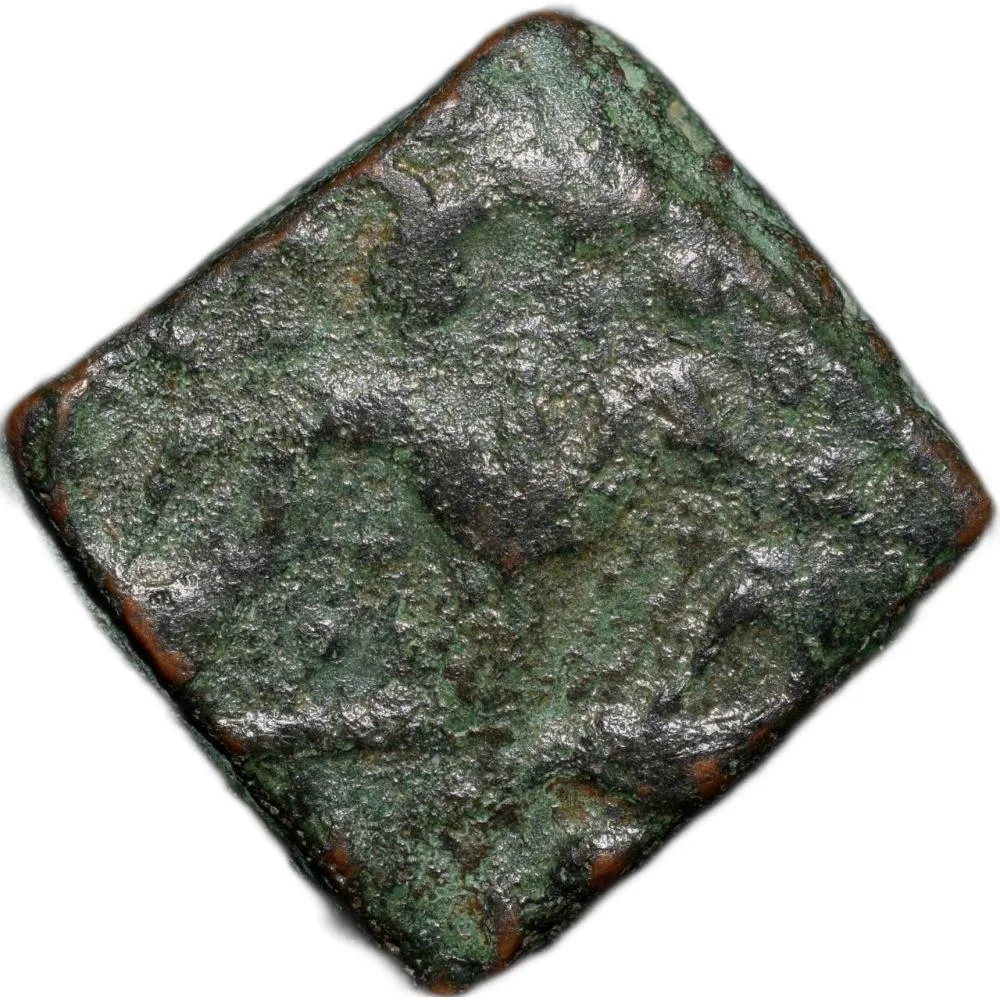 Copper Paisa of Jayaji Rao(AD 1843-86) of Gwalior State KM233 Nagari - Shri