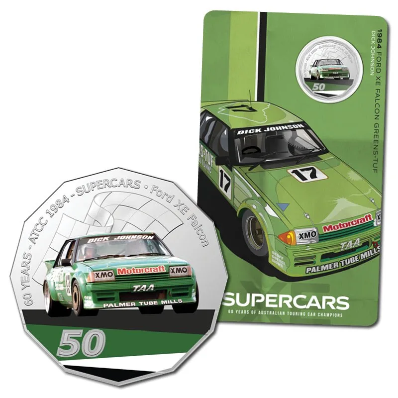 Australian Touring Car Champions 1960 to 2020 Over 60 Years of the Supercars Nine 50 Cent Unique and Rare