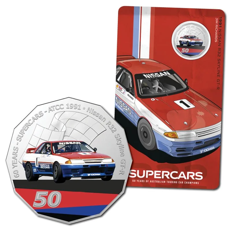 Australian Touring Car Champions 1960 to 2020 Over 60 Years of the Supercars Nine 50 Cent Unique and Rare
